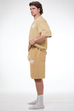 Verse 1 Sweatshorts Patina Gold