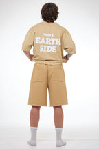 Verse 1 Sweatshorts Patina Gold