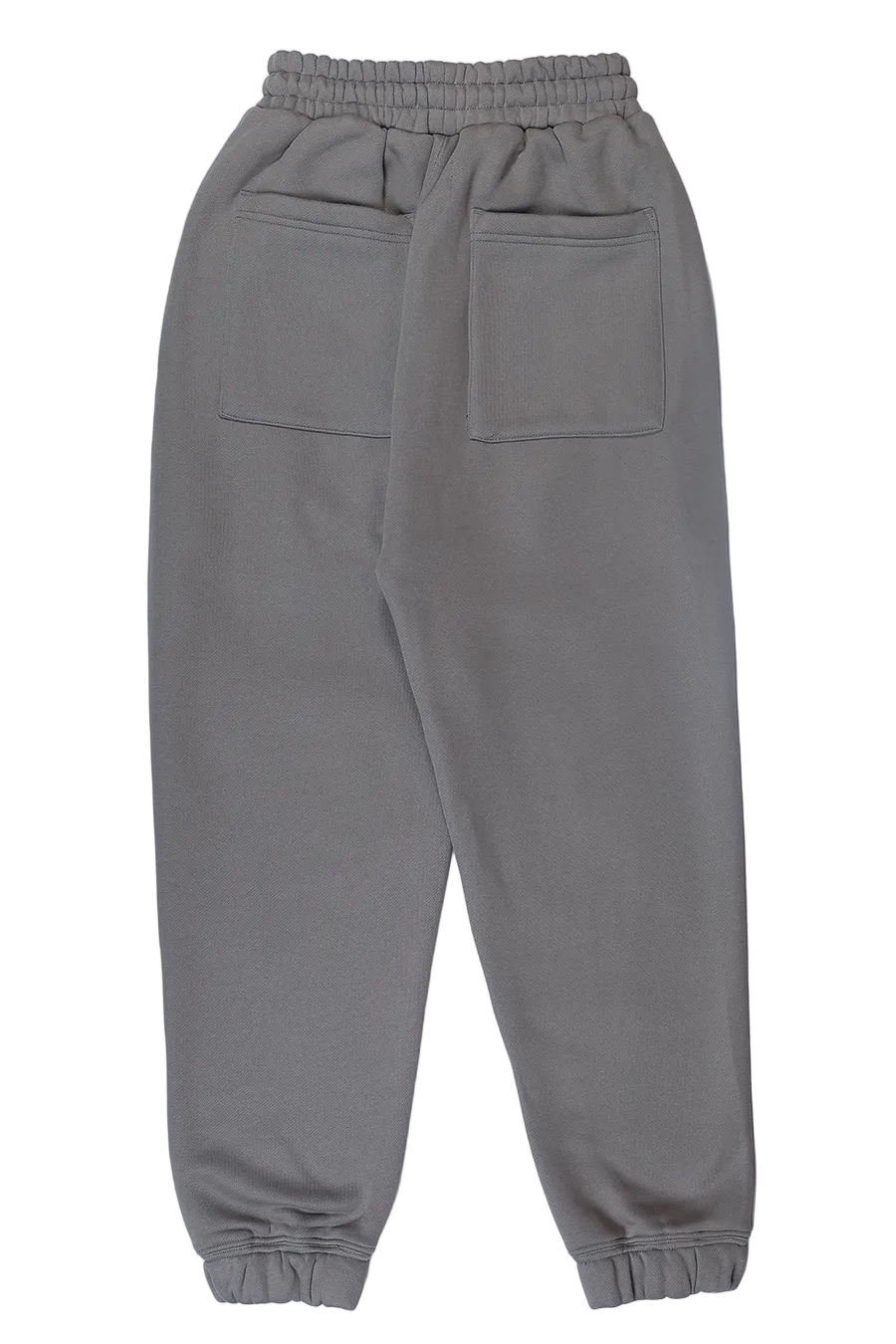 Gray sweatpants on a white background